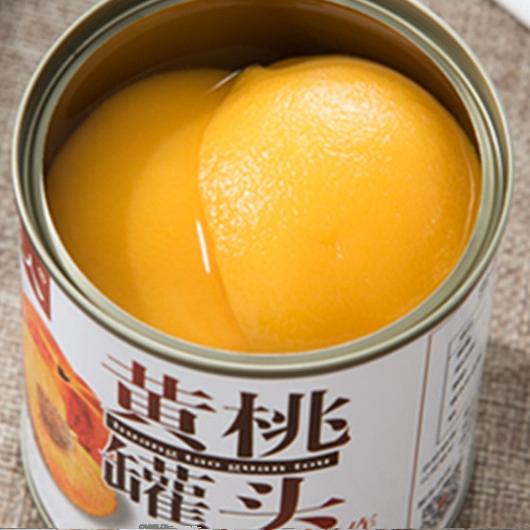 新疆包邮新鲜黄桃罐头正品整箱水果罐头商用糖水烘焙蛋糕甜品零食