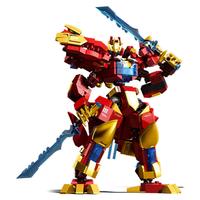 SEMBO BLOCK/森宝积木 钢铁机甲系列 103389 变形机甲 儿童积木玩具