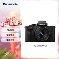 移动端、京东百亿补贴：松下 Panasonic G100DK微单相机 Panasonic 数码相机 vlog相机 微单套机12-32mm 4K视频