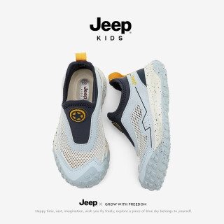 JEEP KIDS 2025夏季单网户外运动鞋 蓝色 38