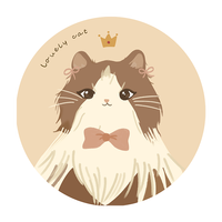 KAYE卡通圆形地垫客厅卧室电脑椅子懒人沙发茶几毯电竞转椅化妆椅脚垫