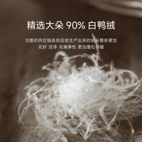 夏被90白鸭绒夏凉被羽绒被空调被夏季凉爽透气被子被芯 180x220cm