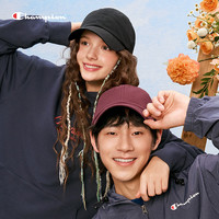 Champion美国冠军2025棒球帽男女 经典简约纯色百搭防晒鸭舌帽25SSH62 红色