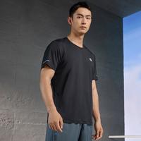 XTEP/特步 速干透气 男士运动短袖T恤