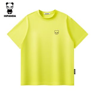  HIPANDA/你好熊猫 纯棉 男士T恤