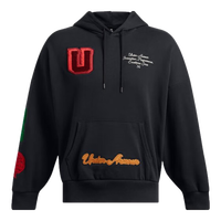 安德玛（UNDERARMOUR） Icon男子高克重棉织宽松连帽运动卫衣1389262