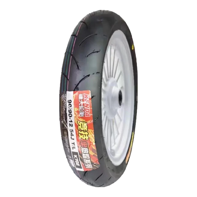 KENDA建大K702摩托车轮胎90/90-12竞技半热熔胎 摩托车专用胎