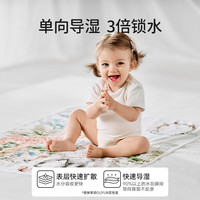 欧孕（OUYUN）隔尿垫大尺寸宝宝儿童防水可洗床单四季姨妈垫生理期床垫 动物奇遇 【单向导湿 7A抗菌】 90x70cm