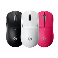 百亿补贴：罗技 logitech gpw狗屁王三代3代黑色白色粉色60g无线鼠标gpwx3游戏