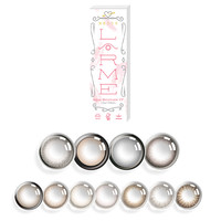 【色集合】LARME MELTY甜美狗狗眼美瞳大直径日抛月抛1盒装