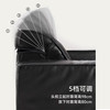 卡熙缇黑羽真皮电动伸缩沙发可调节法式复古客厅直排多功能零靠墙 荔枝纹真皮头层牛皮|2.9米双电动 （紫罗兰海绵+天然乳胶）