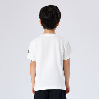 NIKE 耐克童装男女童短袖T恤2025夏季舒适儿童针织休闲运动短T上衣 棉花糖 120 /60 (6)