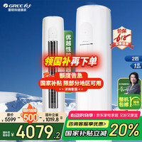 格力 GREE 天仪  2匹柜机  一级能效 变频冷暖 蒸发器自洁 宽幅送风 立柜式客厅空调 2匹 一级能效