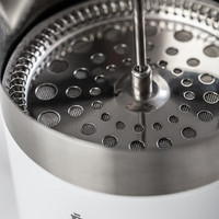 STANLEY咖啡壶法压壶户外不锈钢真空保温压滤咖啡壶 白色 1.6L