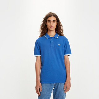 【 好价秒杀】Levi's李维斯男士美式经典休闲Polo衫A4842 S 胆矾蓝
