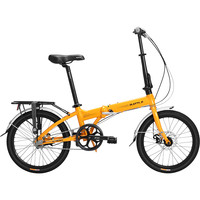 邦德富士达折叠自行车内三速变速20寸成人超轻便携单车可放后备箱