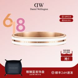Daniel Wellington 丹尼尔惠灵顿 手镯女款ins小众简约轻奢拼色手环 520情侣礼物