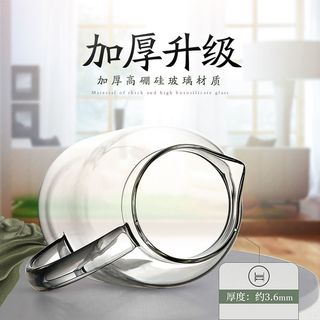 富光冷水壶玻璃耐热高温凉水壶家用凉白开水杯扎壶大容量茶壶套装