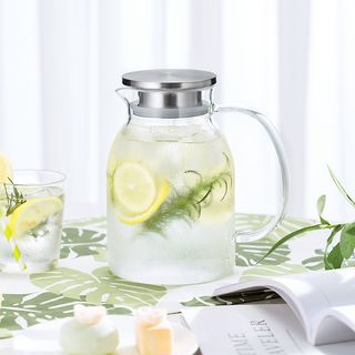 富光冷水壶玻璃耐热高温凉水壶家用凉白开水杯扎壶大容量茶壶套装
