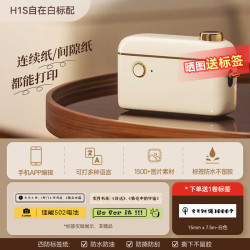 精臣 H1S 智能标签打印机（送标签纸）
