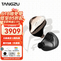 唐族 TANGZU玄武门1图4铁2静电入耳式耳机级HiFi音乐手机有线耳机 玄武门