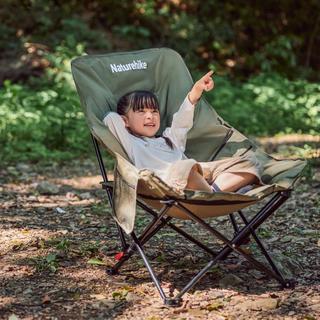挪客户外 Naturehike躺椅户外折叠露营可睡可躺高背月亮椅午睡靠背椅懒人钓鱼椅子