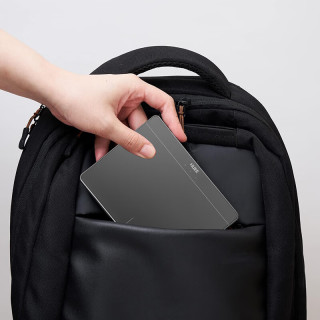 HUKE 妙控板 Mac笔记本ipad平板windows电脑触控板蓝牙无线外接触摸板左右按压多手势自定义 T3 Pro黑色升级款【无线2.4G+蓝牙+有线】