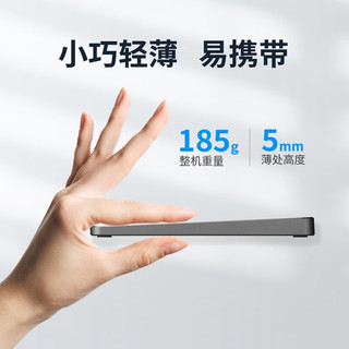 HUKE 妙控板 Mac笔记本ipad平板windows电脑触控板蓝牙无线外接触摸板左右按压多手势自定义 T3 Pro黑色升级款【无线2.4G+蓝牙+有线】