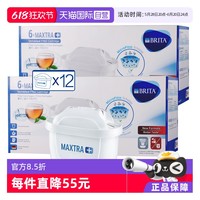 碧然德 滤芯Maxtra滤水壶净水器过滤芯家用 12只装