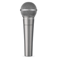 Shure/舒尔 SM58S SM57 专业有线麦克风话筒直播唱歌录音舞台演出