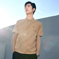 DANCING WOLVES/与狼共舞 冰丝 男士POLO衫