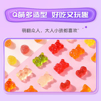 徐福记酥心糖卷心酥米格玛橡皮软糖饼干糕点休闲零食下午茶解馋零食任选 透明橡皮糖花心熊135g