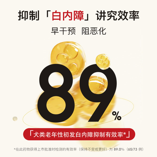 千寿 日本千寿滴眼液宠物狗狗白内障抑制眼药水中老年犬15ml