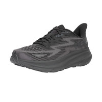 HOKA ONE ONE男款克利夫顿9公路跑步鞋Clifton 9回弹缓震宽版 1127895-男款-BBLC-黑色 40 (US7)