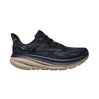 HOKA 克利夫顿9 Clifton 9 回弹缓震宽版 黑色/海军蓝 41 男款跑步鞋