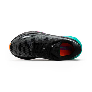 HOKA ONE ONE男款克利夫顿9公路跑步鞋Clifton 9回弹缓震宽版 1141470男款-BCQ-黑色/明亮蓝 47 (US12.5 47 1/3)