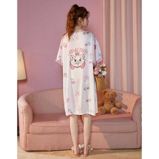 【抑菌防螨】睡裙女士睡衣夏季凉感冰丝玛丽猫家居服高级感可外穿
