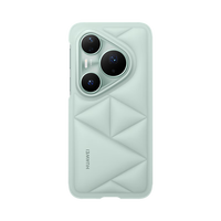 华为 HUAWEIPura 80 Pro+云朵素皮保护壳 青色 原厂手机壳手机保护套适配Pura 80 Pro