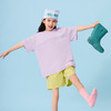 GXG KIDS童装夏装25儿童T恤洋气中大童时尚宽松休闲短袖上衣 浅紫色 120