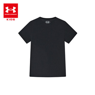 安德玛（Under Armour）儿童短袖T恤印花休闲T恤男夏季宽松透气运动圆领上衣1389767