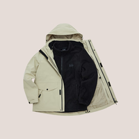 OZARK GEAR/奥索卡 防风保暖 男士冲锋衣三合一套装