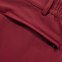 奥索卡OZARK女士长裤 冬季保暖舒适加绒软壳休闲长裤 207326 深红-001 M 165