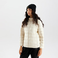 奥索卡OZARK超轻连帽羽绒服女 轻薄舒适百搭休闲白鹅绒羽绒外套1512225 海盐白-352 XL (175)