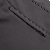 奥索卡户外软壳裤 英伦风宽松直筒加绒保暖长裤男207314 深灰-406 170