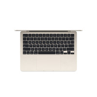 苹果 Apple AI笔记本/2025款MacBook Air13英寸M4 (10+8核) 16G 256G星光色电脑MW0Y3CH/A