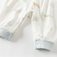 戴维贝拉女宝宝连体衣新生儿爬服春装男宝婴儿哈衣