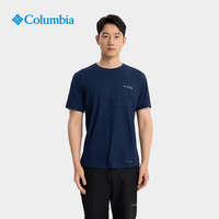 Columbia哥伦比亚户外25春夏男子钛金系列降温吸湿速干短袖T恤AE1519 464 S （170/92A）