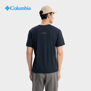 Columbia哥伦比亚 钛金系列降温吸湿速干短袖T恤 010黑色 S