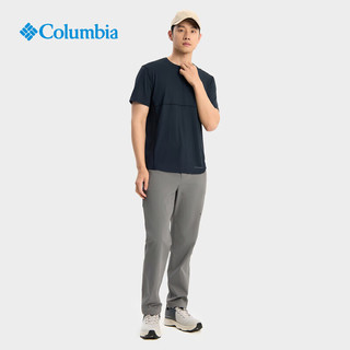 Columbia哥伦比亚 钛金系列降温吸湿速干短袖T恤 010黑色 S