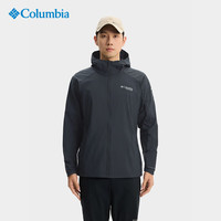 Columbia哥伦比亚防晒衣男25春夏户外拒水防晒连帽可打包皮肤衣WE9484 011 L 180/100A